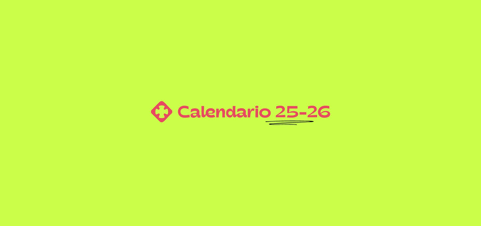 Calendario curso 25-26