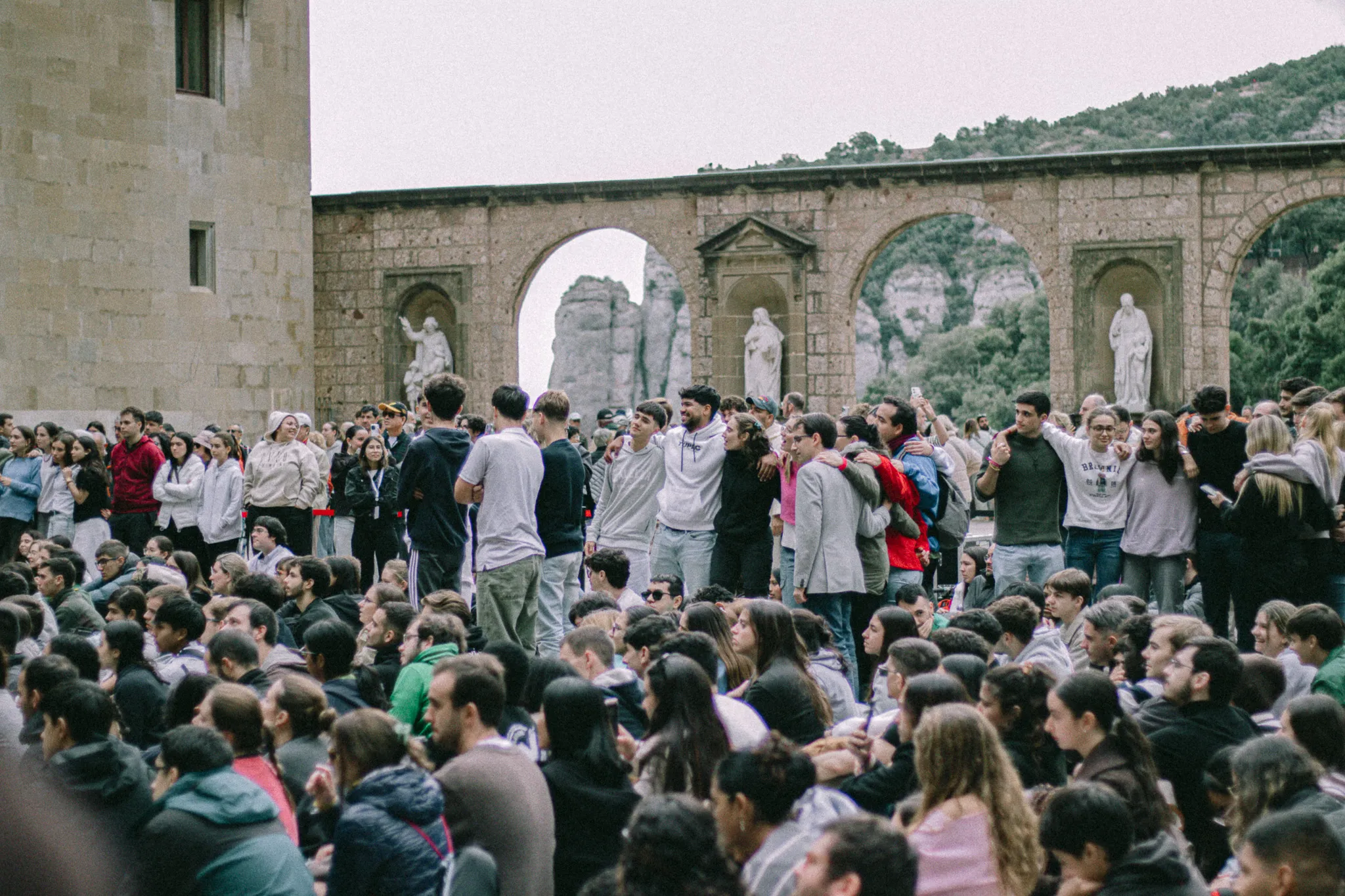 Mil·lenari jove a Montserrat